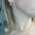 Women's Classic Hoop Earrings - Gold