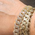Iced Out Cuban Link Bracelet 10mm