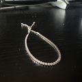 Women's Adjustable Tennis Bracelet Silver