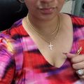 Micro Studded Cross Pendant