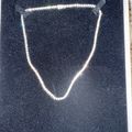 Women's Tennis Chain Silver
