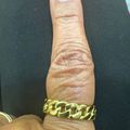 Cuban Link Ring Gold