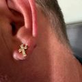 Cross Stud Earrings
