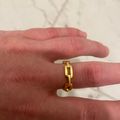 Paperclip Ring - Gold