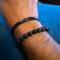 Wilshire Cuff Bracelet - Black