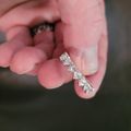 Heart Eternity Ring - Silver