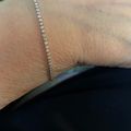 Women's Adjustable Tennis Bracelet - Silver