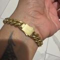JX1 Chronograph Watch + Cuban Set 8mm