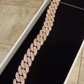 Iced Out Cuban Link Bracelet 10mm