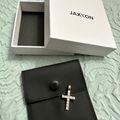 Micro Studded Cross Pendant