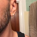 Square Stud Earrings Gold