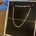 Women's Tennis Chain Gold