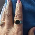 Square Signet Ring - Gold