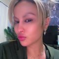 Hanging Studded Cross Earring
