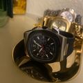 JX1 Chronograph Sport Watch + Cuban Link Chain 8mm