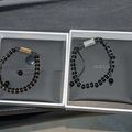 Onyx Beaded Bracelet - Gold