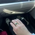 Womens Beveled Malachite Signet Ring