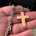 Mosaic Cross Pendant