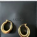 Women's Dome Hoop Earrings - Gold