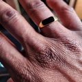Stadium Signet Ring - Gold
