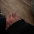 Women's Crossover Ring Silver