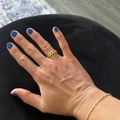 Women's Cuban Link Ring Gold