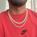 Iced Chain Stack Gold