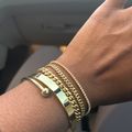 Women's Cuban Link Bracelet Stack