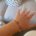 Multicolor Emerald Cut Tennis Bracelet
