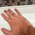 Cuban Link Ring Gold