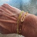 Women's Paperclip Chain Bracelet 5mm