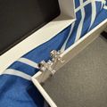 Women's Cross Stud Earrings - Silver