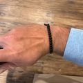 Onyx Beaded Bracelet Black