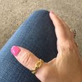 Women's Paperclip Ring - Gold