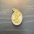 Studded St. Michael Pendant
