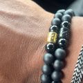 Hidden Hills Beaded Bracelet - Black
