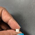 Women's Princess Cut Stud Earrings - Gold