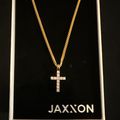 Micro Studded Cross Pendant
