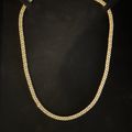 Youth Iced Out Cuban Link Chain - 5mm