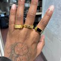 Cuban Link Ring Gold