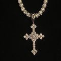 Women's Pavé Cross Pendant