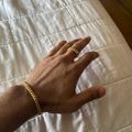 Cuban Link Ring Gold