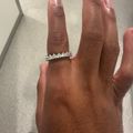 Heart Eternity Ring Silver