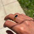 Stadium Signet Ring Gold
