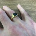 Square Signet Ring - Gold