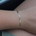 Women's Herringbone Chain Bracelet 3mm