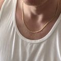 Cuban Link Chain - 3mm