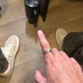 Paperclip Ring Silver