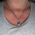 Women's Studded St. Mary Pendant