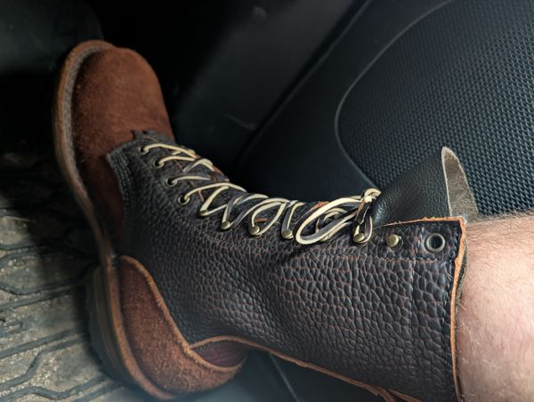 Joshua S. — Superduty Bison (Safety Toe), customer-submitted